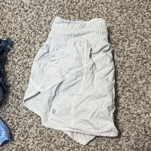 lululemon athletica Light Gray Women Shorts